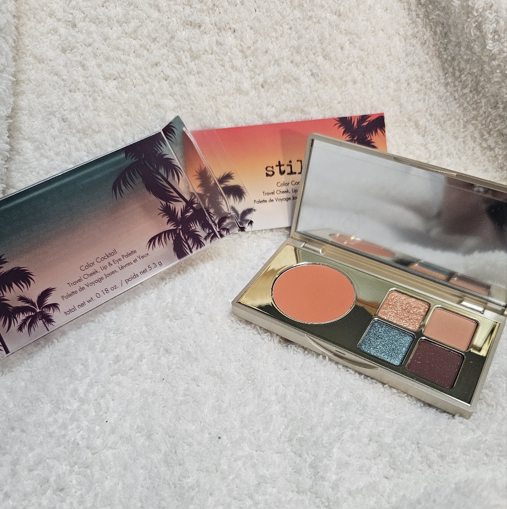 Stila Color Cocktail Travel Cheek, Lip & Eye Palette